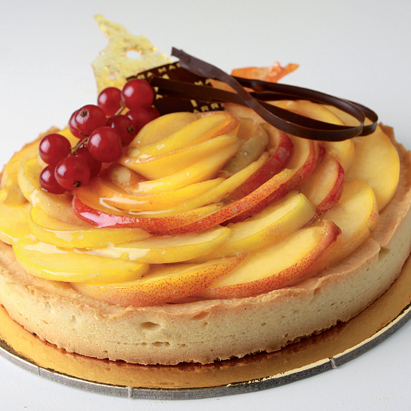 Crostata alle pesche