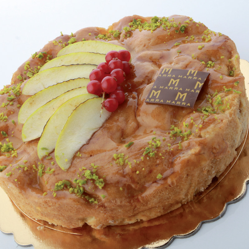 Torta di mele morbida