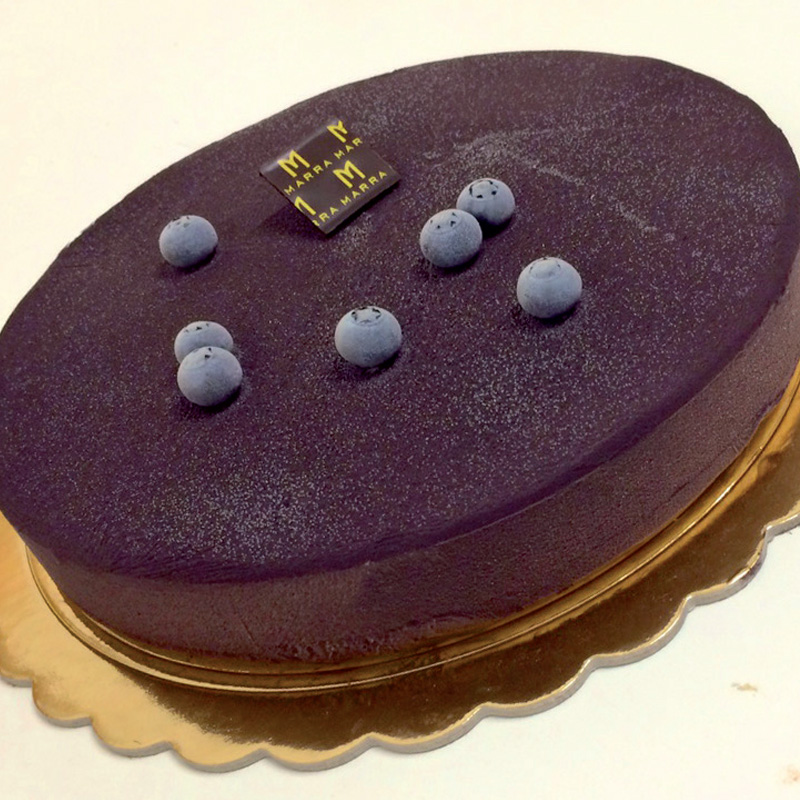 Mousse allo Yogurt e mirtillo